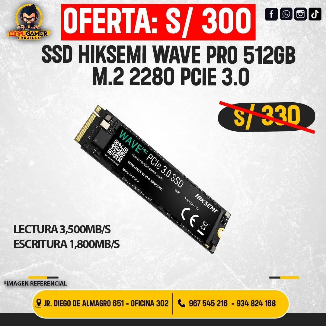 SSD HIKSEMI WAVE PRO 512GB M.2 2280 