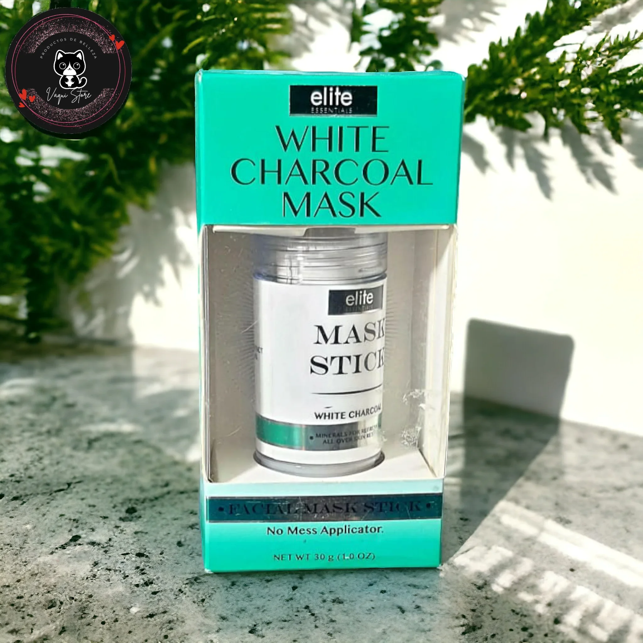 Mascarilla facial de carbón orgánico activado
