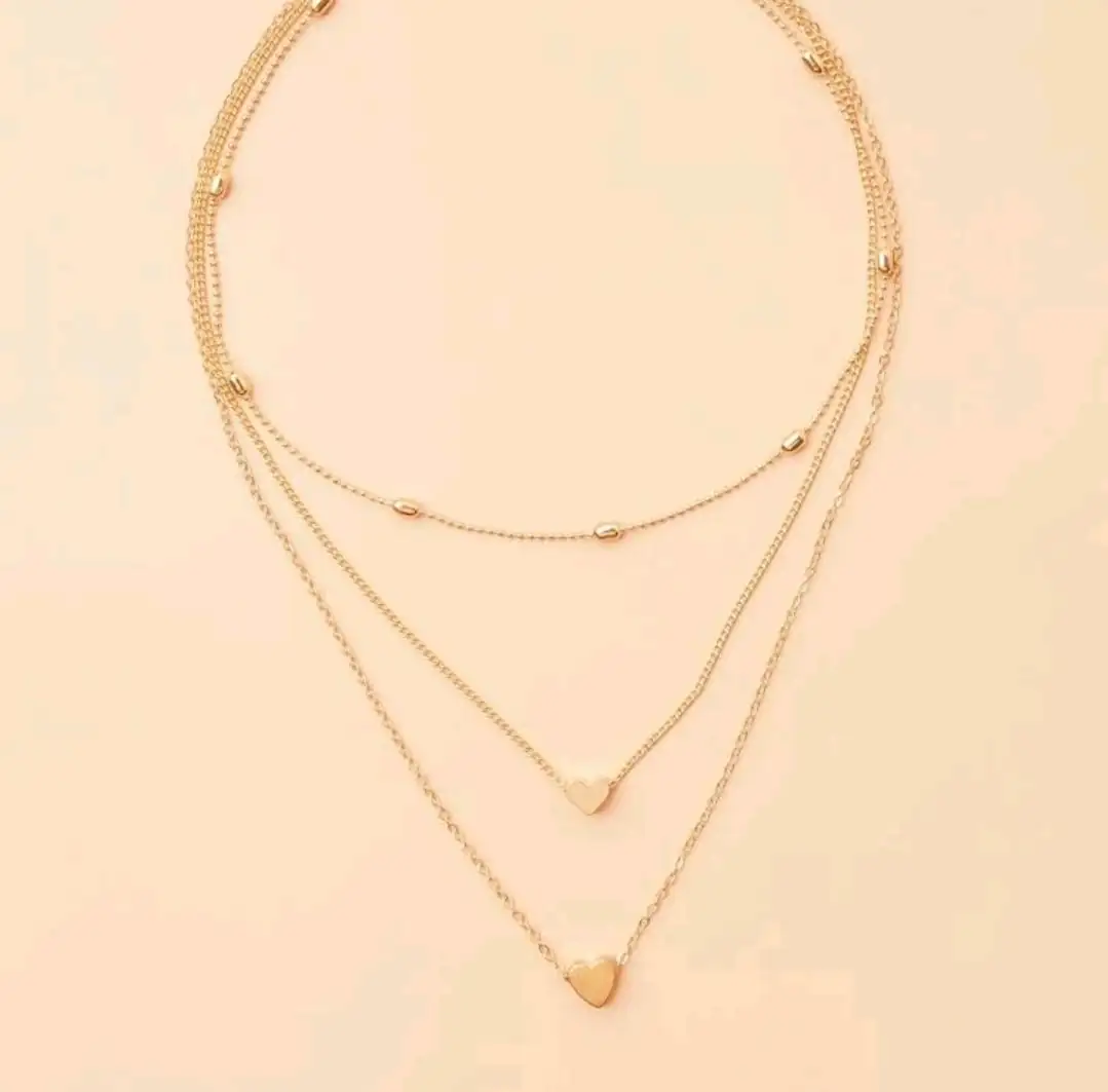 Collar dos corazones 2