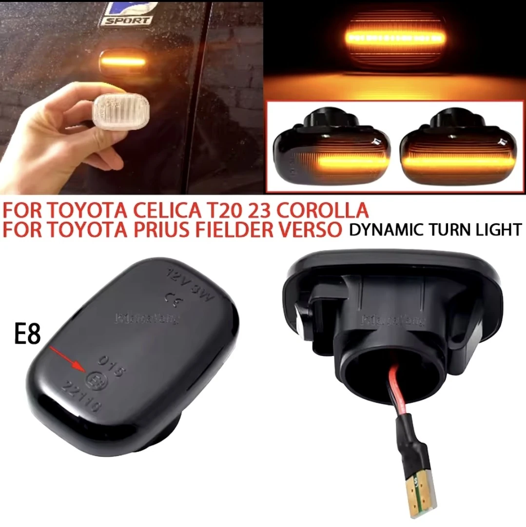 Marcador lateral led para auto 3