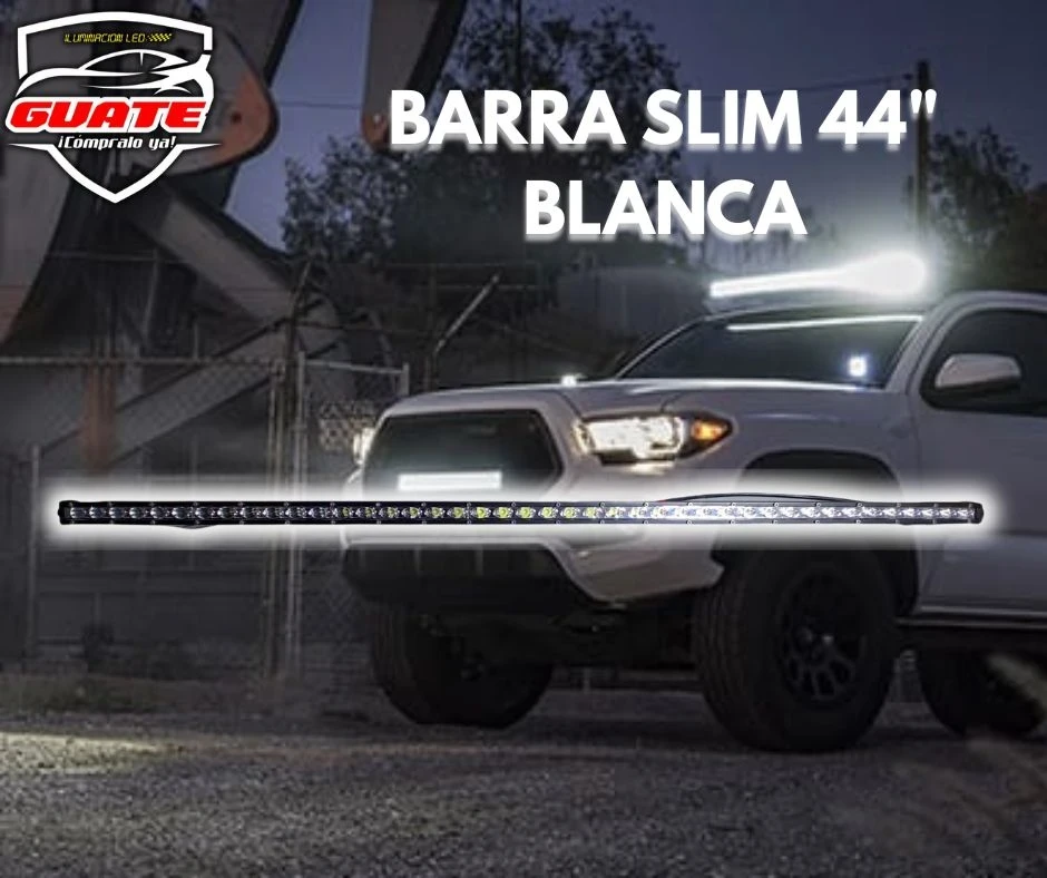 BARRA SLIM 44" BLANCA 