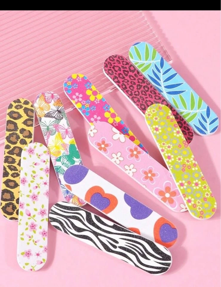 Lima para uñas mini 10pz