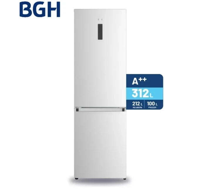 HELADERA BGH 312LTS INOX NO FROST INVERTER  3