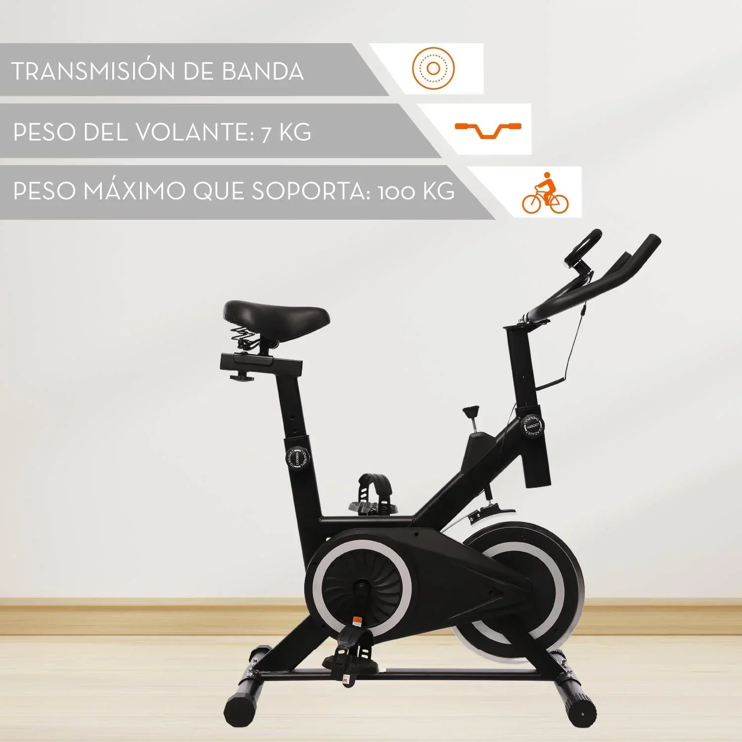 Bicicleta Con Monitor Spinning URBAN FIT 