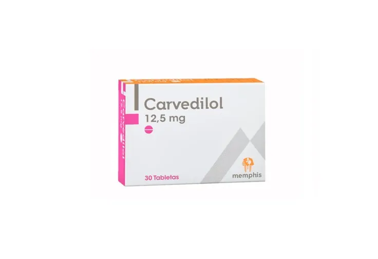 CARVEDILOL 12.5 MG X 30 TBL MEMPHIS