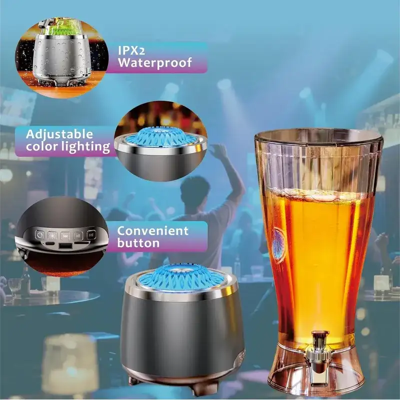 DISPENSADOR BLUETOOTH PARA CERVEZA  2