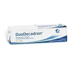 DUODECADRON INY 8+2 MG CJA X 1 AMP DEXAME ACETATO+DEXAME SODIO TQ