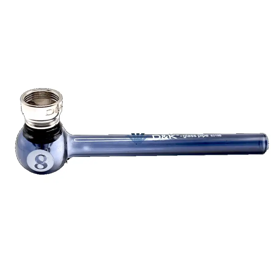 Pipa De Vidrio Bola 8 X1u