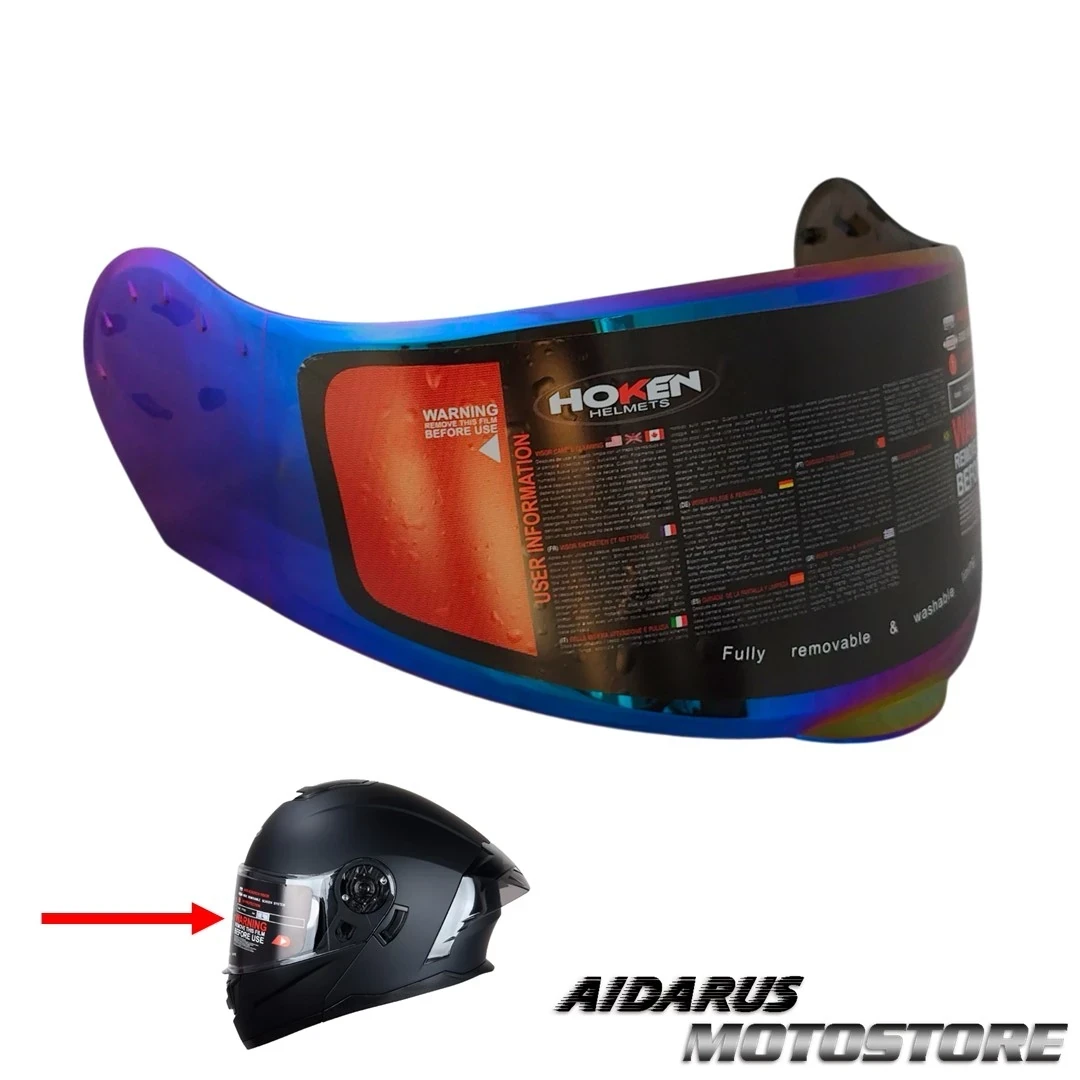 VISOR HOKEN FF900 IRIDIUM
