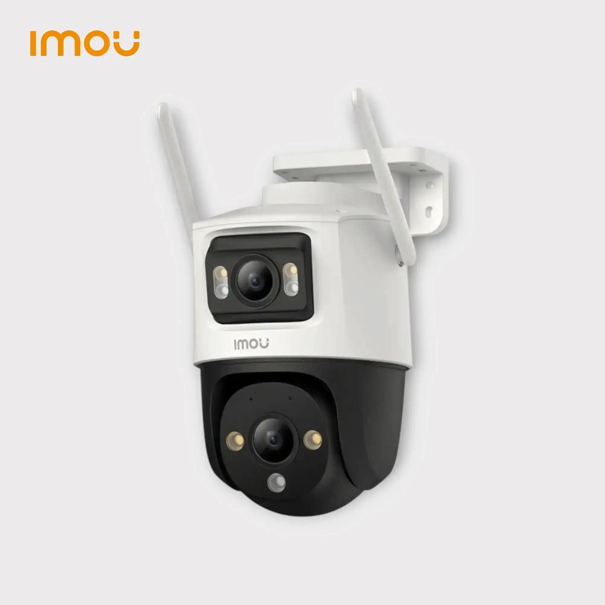 Cámara de Seguridad WiFi 6MP - Doble Lente (Fija + 360°) | IP67