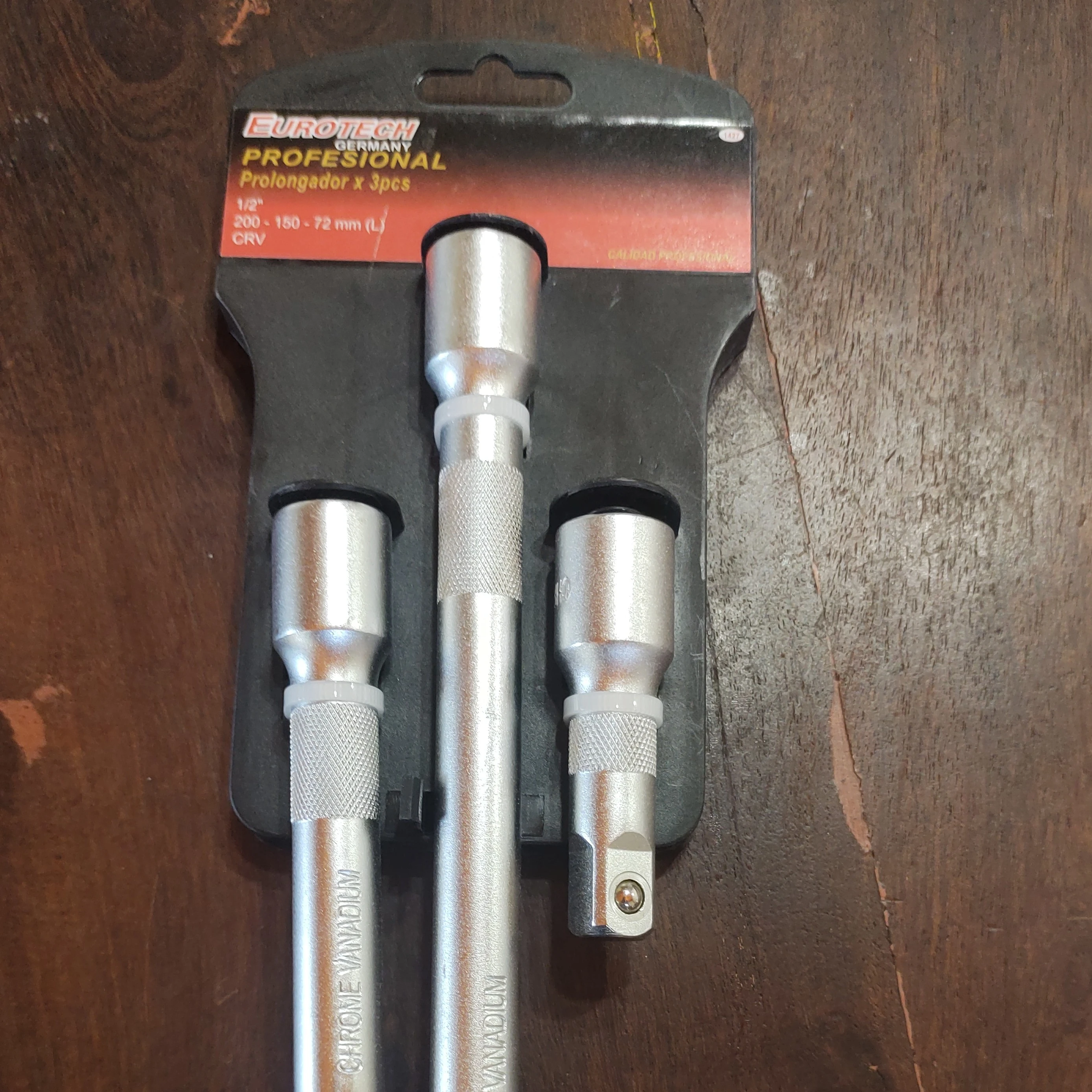JUEGO PROLONGADOR - ALARGUE ENCASTRE 1/2"