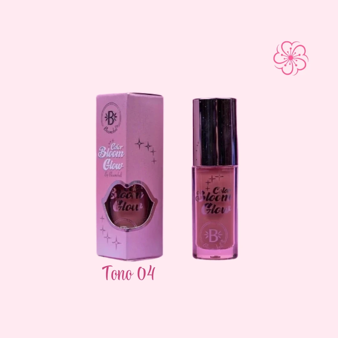 Color Bloom Glow Lip Gloss Bloomshell  4