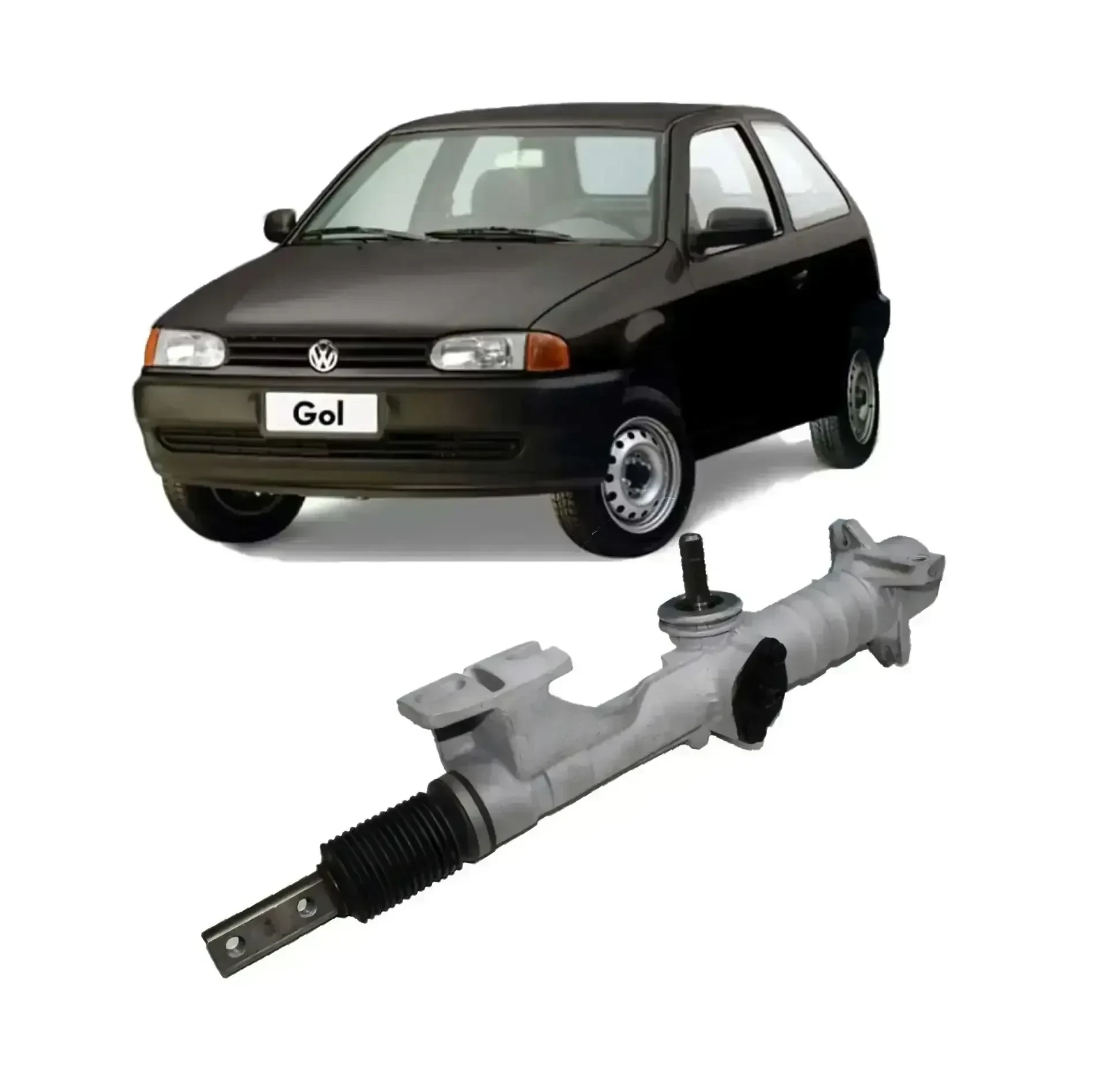 Cremallera caja direccion Vw Gol / Parati / Saveiro / Voyage 1990-2006 / VDC0220 2
