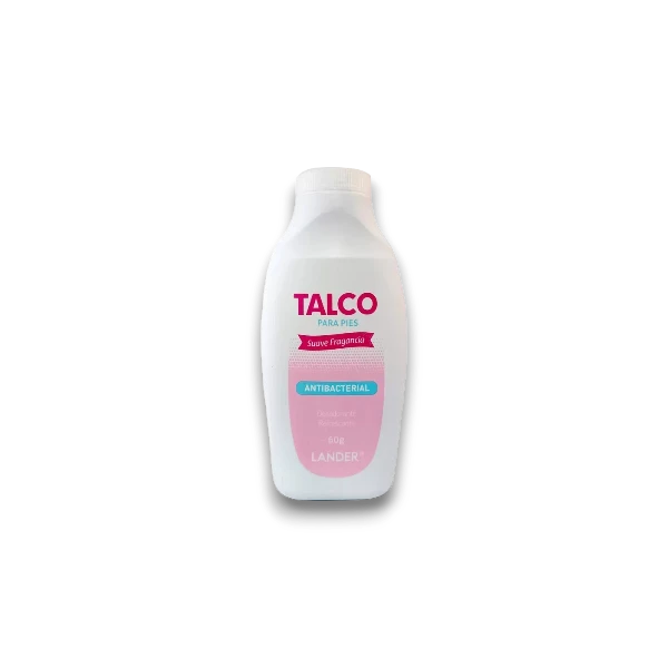 TALCO PARA PIES SUAVE FRAGANCIA X 60 GR