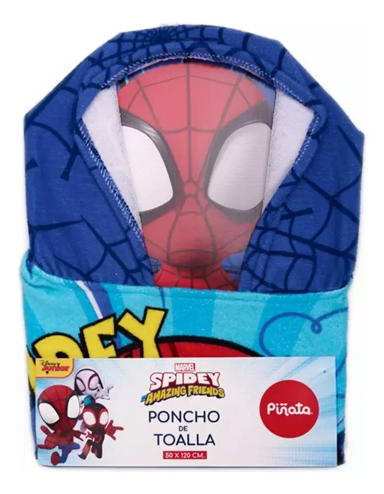 PONCHO INFANTIL PARA SALIDA DE BAÑO PIÑATA  7
