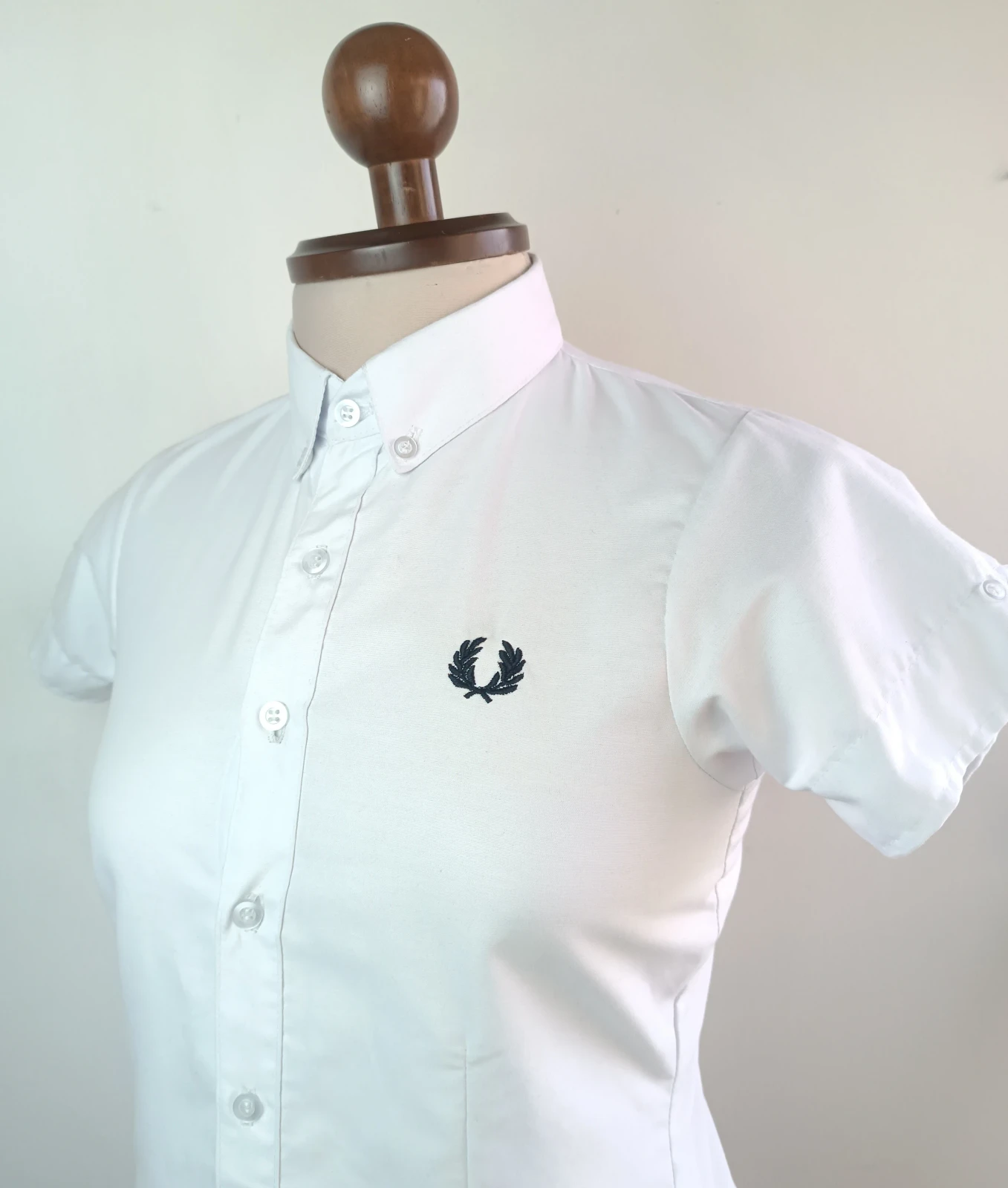 Camisa blanca manga corta 