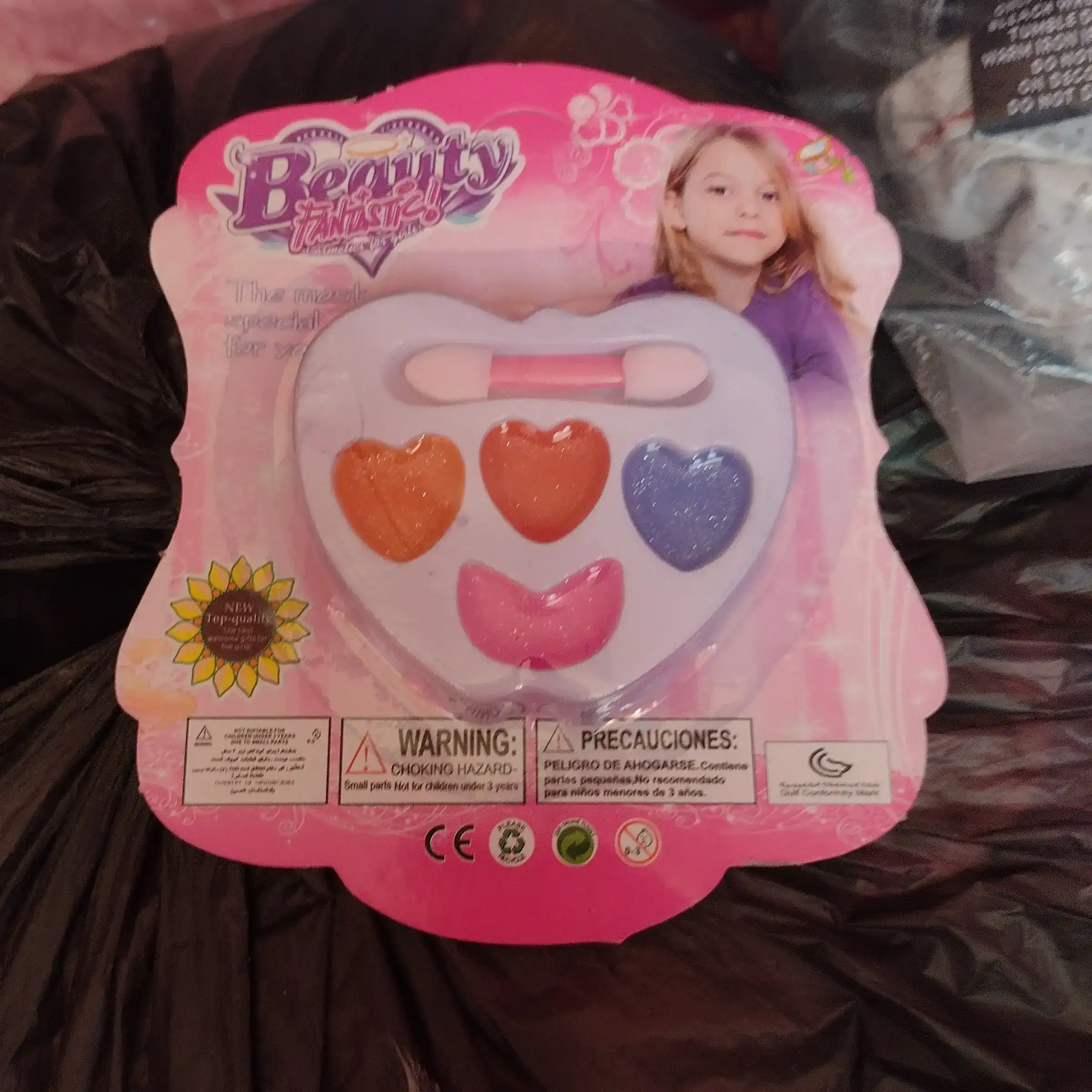 Maquillaje en forma de corazón 
