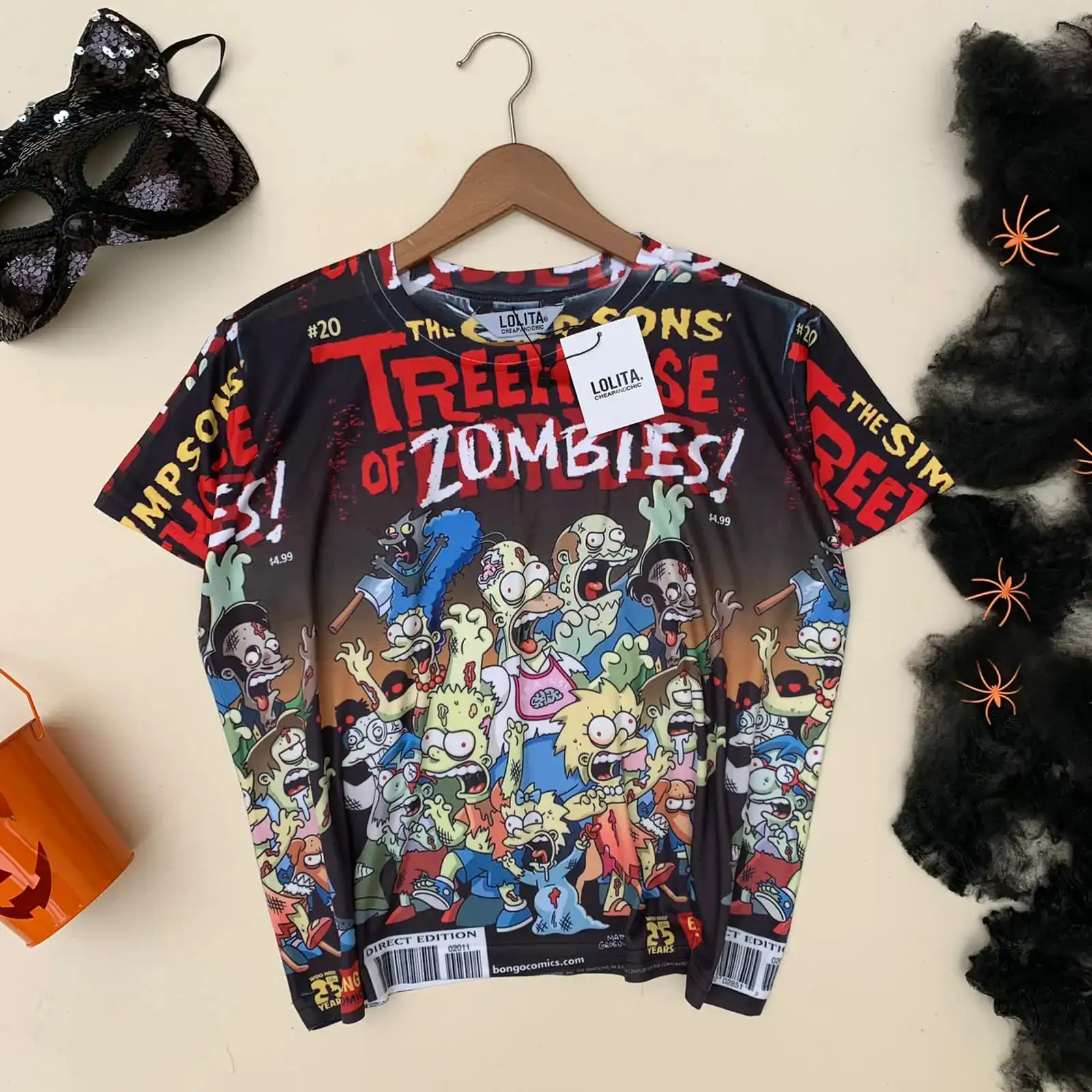 CROPTOP SIMPSON ZOMBIE 