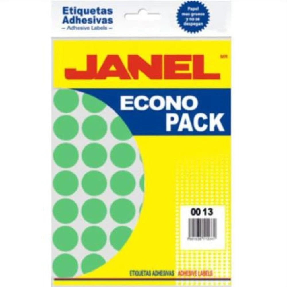 etiquetas  verde #9 janel