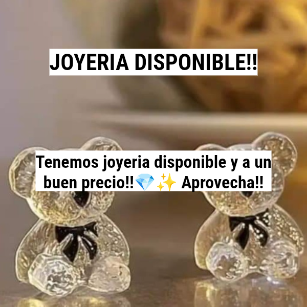 JOYERIA DISPONIBLE!!