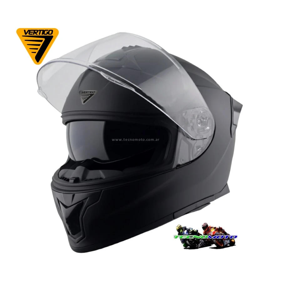 CASCO VERTIGO ZAP NEGRO MATE L -49486