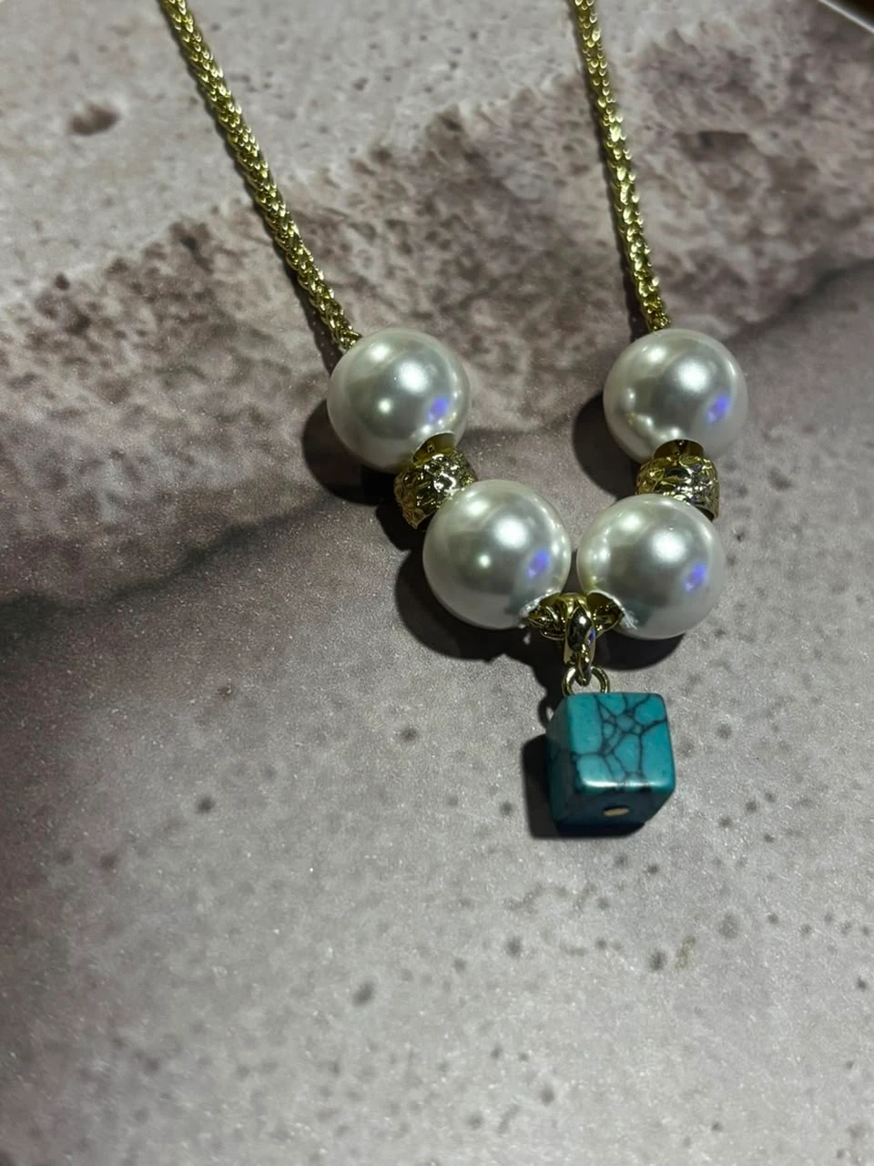 collar oro doble laminado 