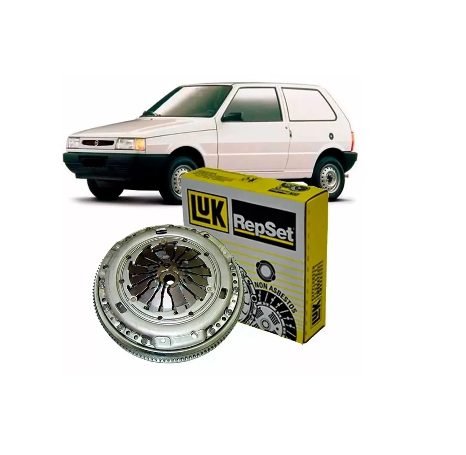 Kit Embrague Fiat 147 / Uno 1984-1997  / 618301200 LUK 