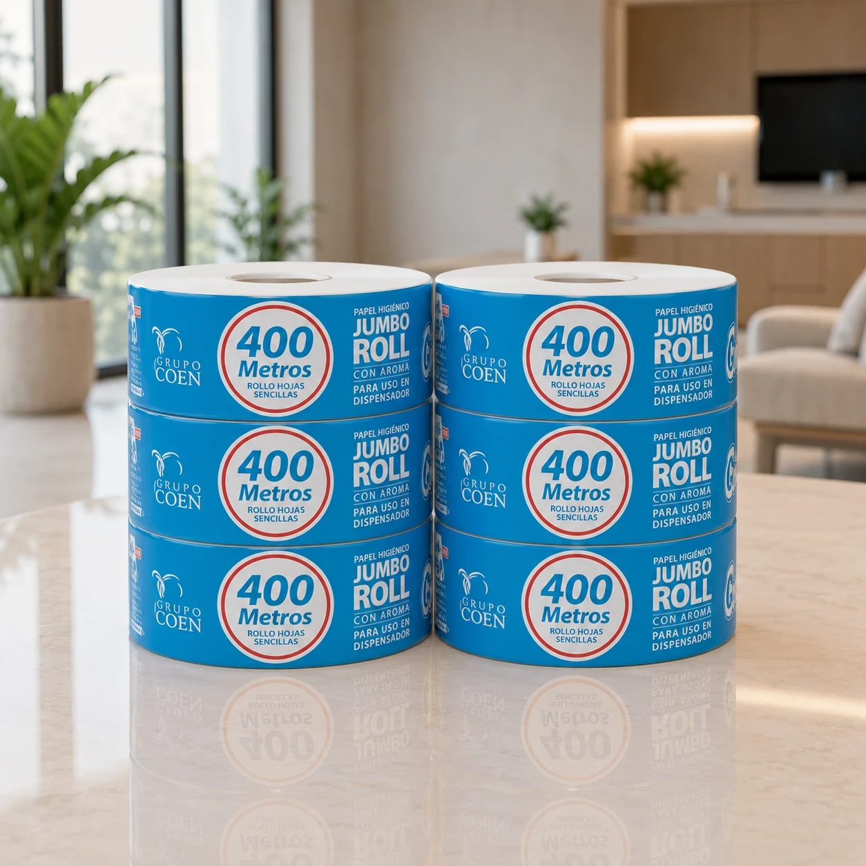 JUMBO ROLL DE 400 METROS MARCA ENCANTO