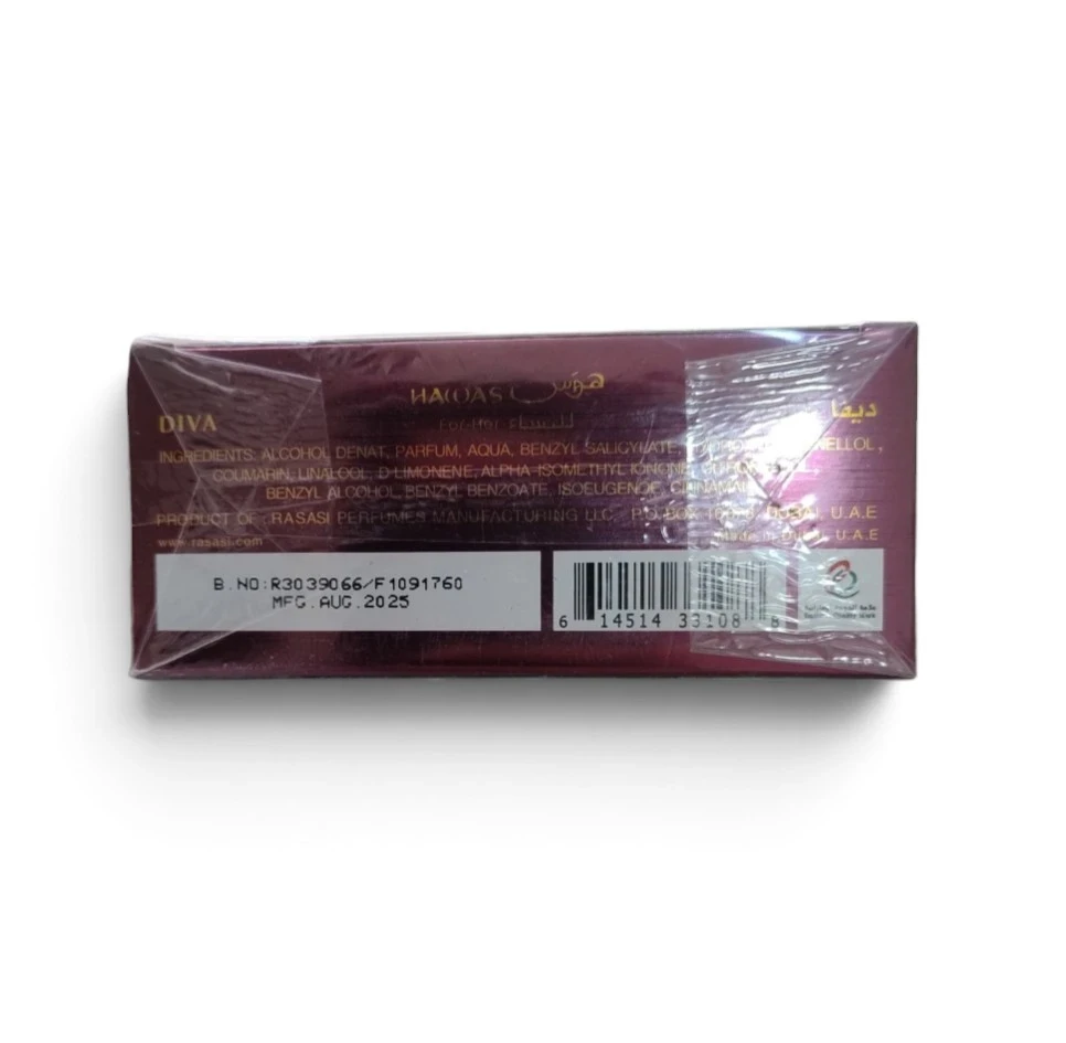 Hawas Diva Edp 100 Ml Dama 2