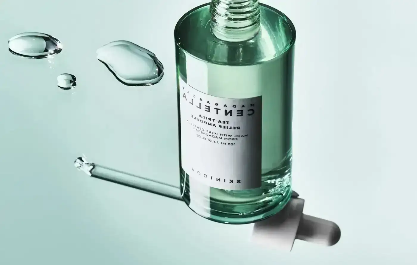 Madagascar Centella Tea-Trica Relief Ampoule 100 ml - SKIN1004 | Suero para Piel Grasa y Antiacné 3
