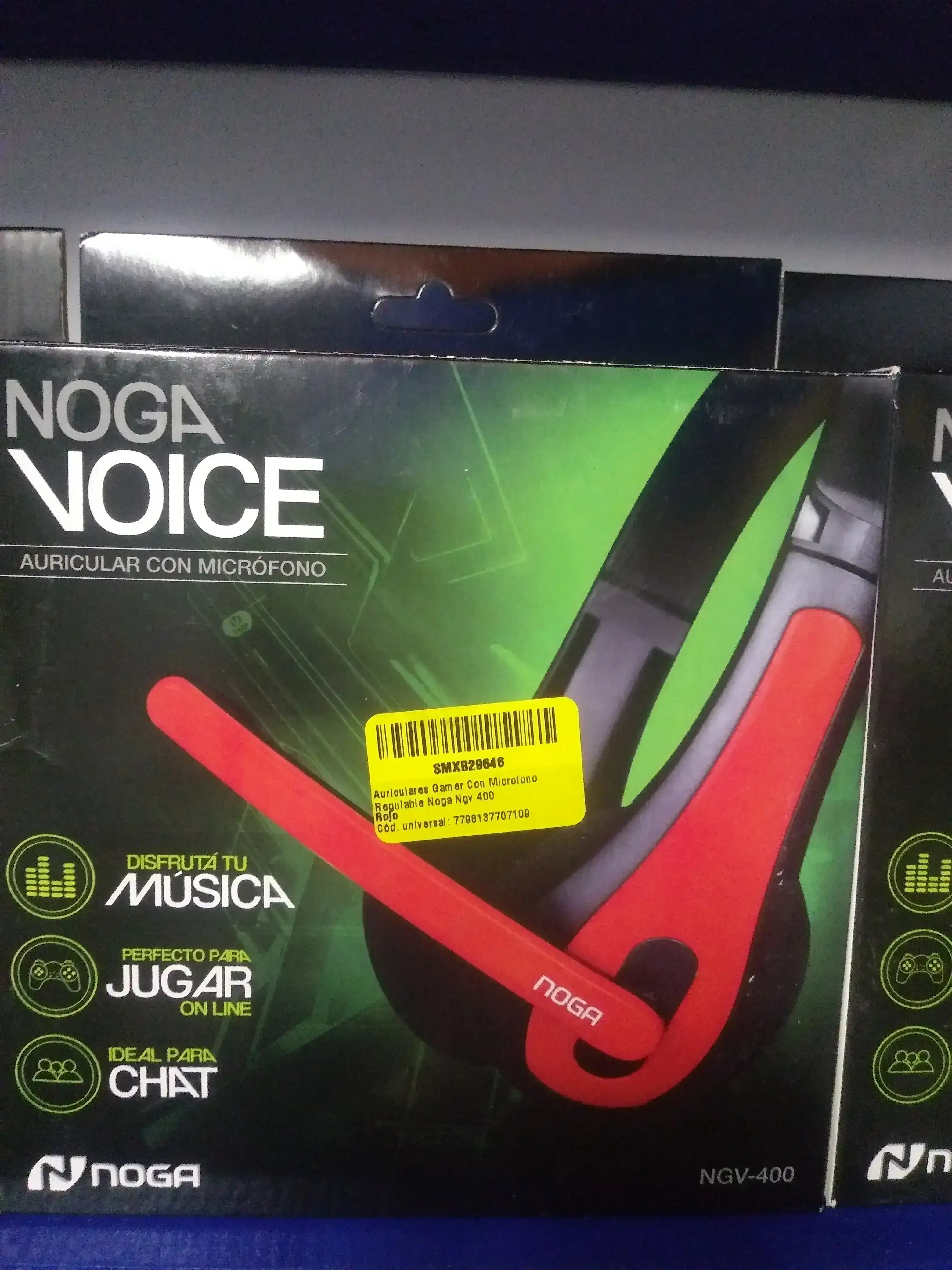 Auriculares Gamer Con Microfono Regulable Noga Ngv 400