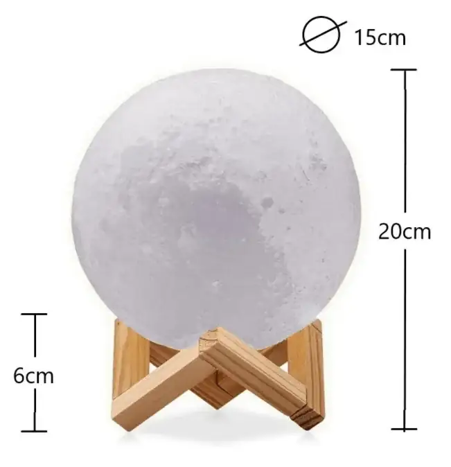 Lámpara De Luna Led  2