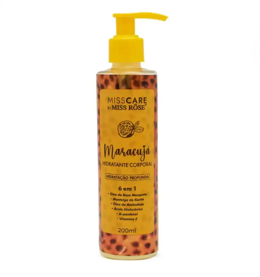Hidratante corporal de Maracujá 6 em 1