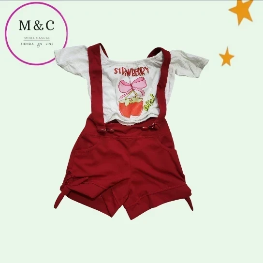 Conjunto T- 8 short y blusa 2