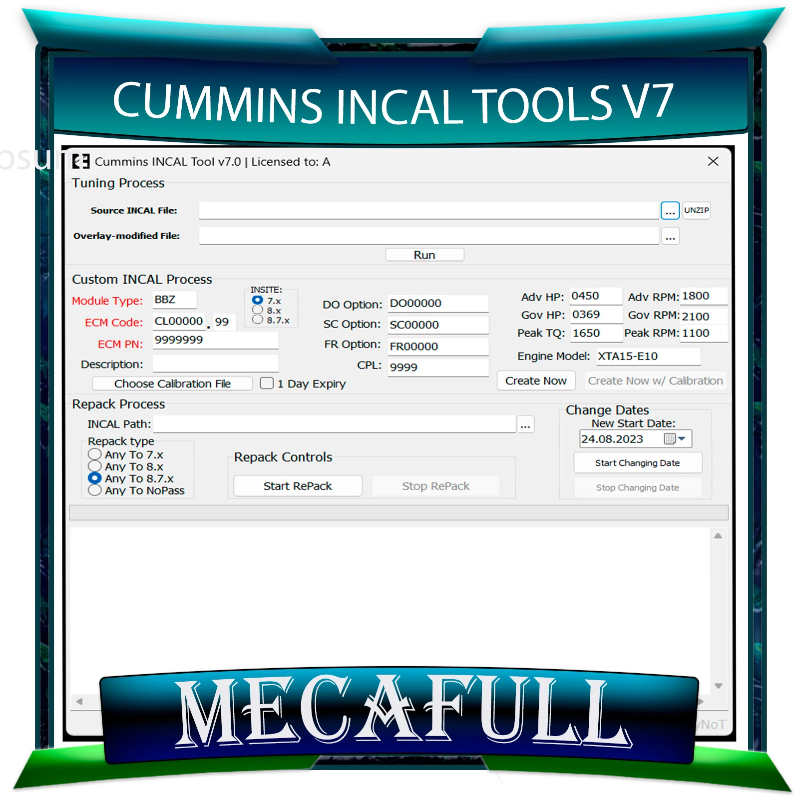 INCAL TOOLS V7 