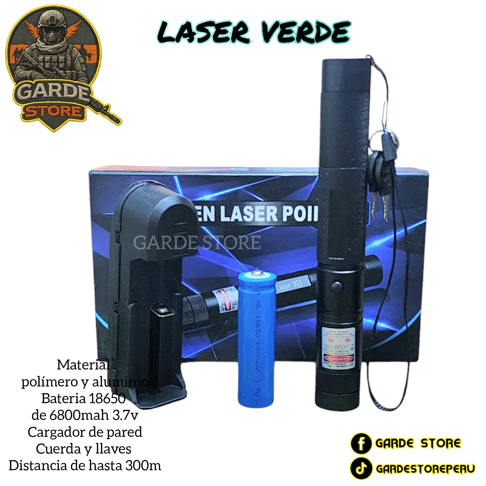 Laser verde 303 exo