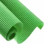 Corrugado verde limón pliego opaco