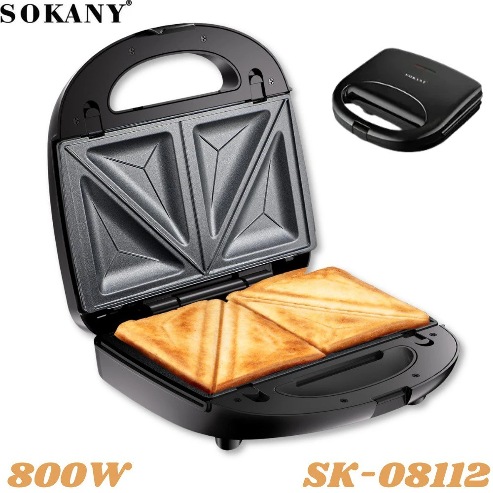 Sandwichera electrica sokany 
