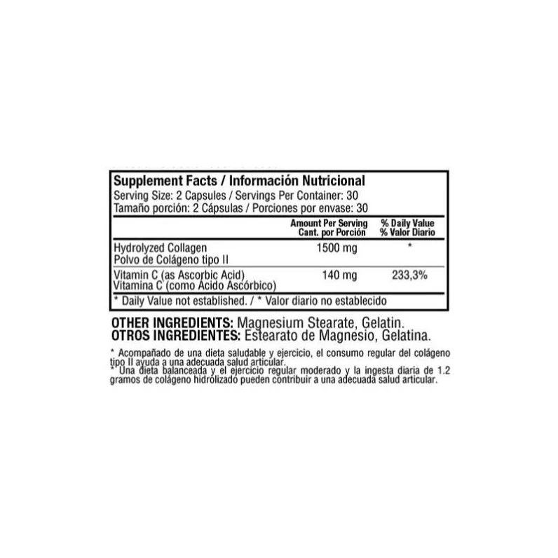 HYDROLYZED COLLAGEN CON VITAMINA C 60 2
