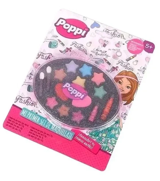 JUGUETE MI PRIMER SET DE MAQUILLAJE INFANTIL CORAZÓN 