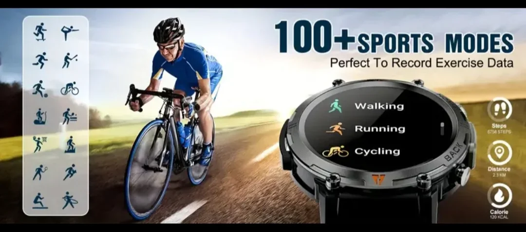 Reloj Smart grado Militar  3