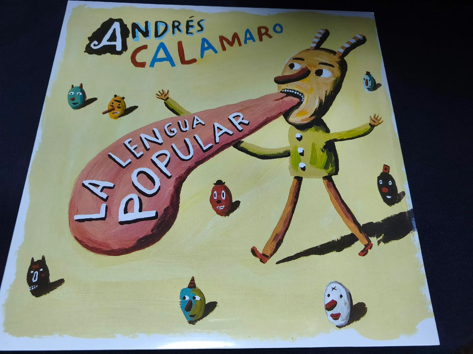 Andres Calamaro - La Lengua Popular (VINILO)(ARGENTINA)