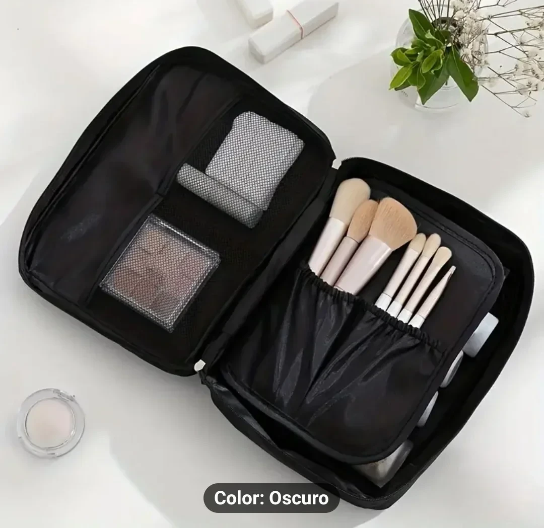 Bolsa Compacta Impermeable para Cosméticos y