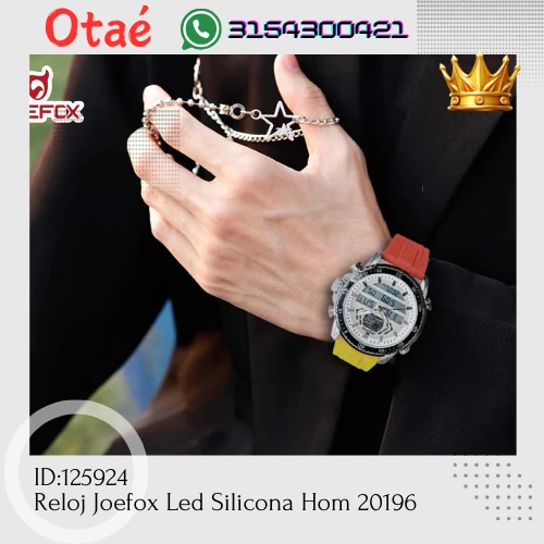 Reloj Joefox Led Silicona Hom 20196