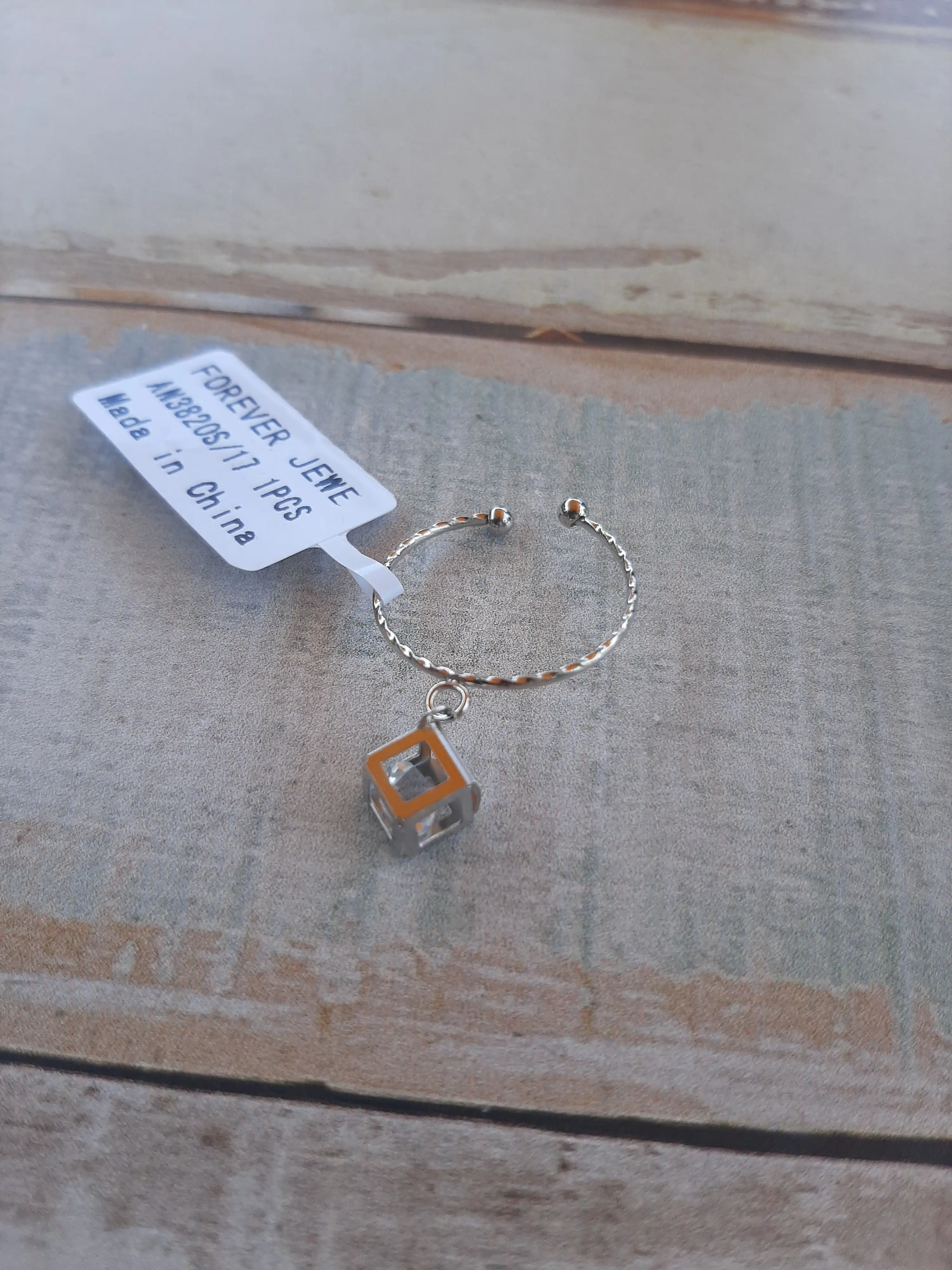 Anillo de acero quirúrgico nro 17
