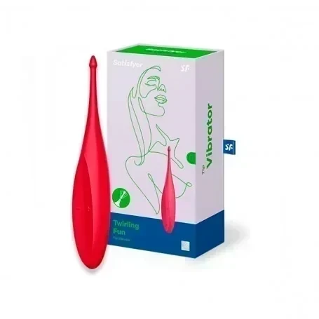 Bala Vibradora Twirling Fun Poppy Red satisfyer 