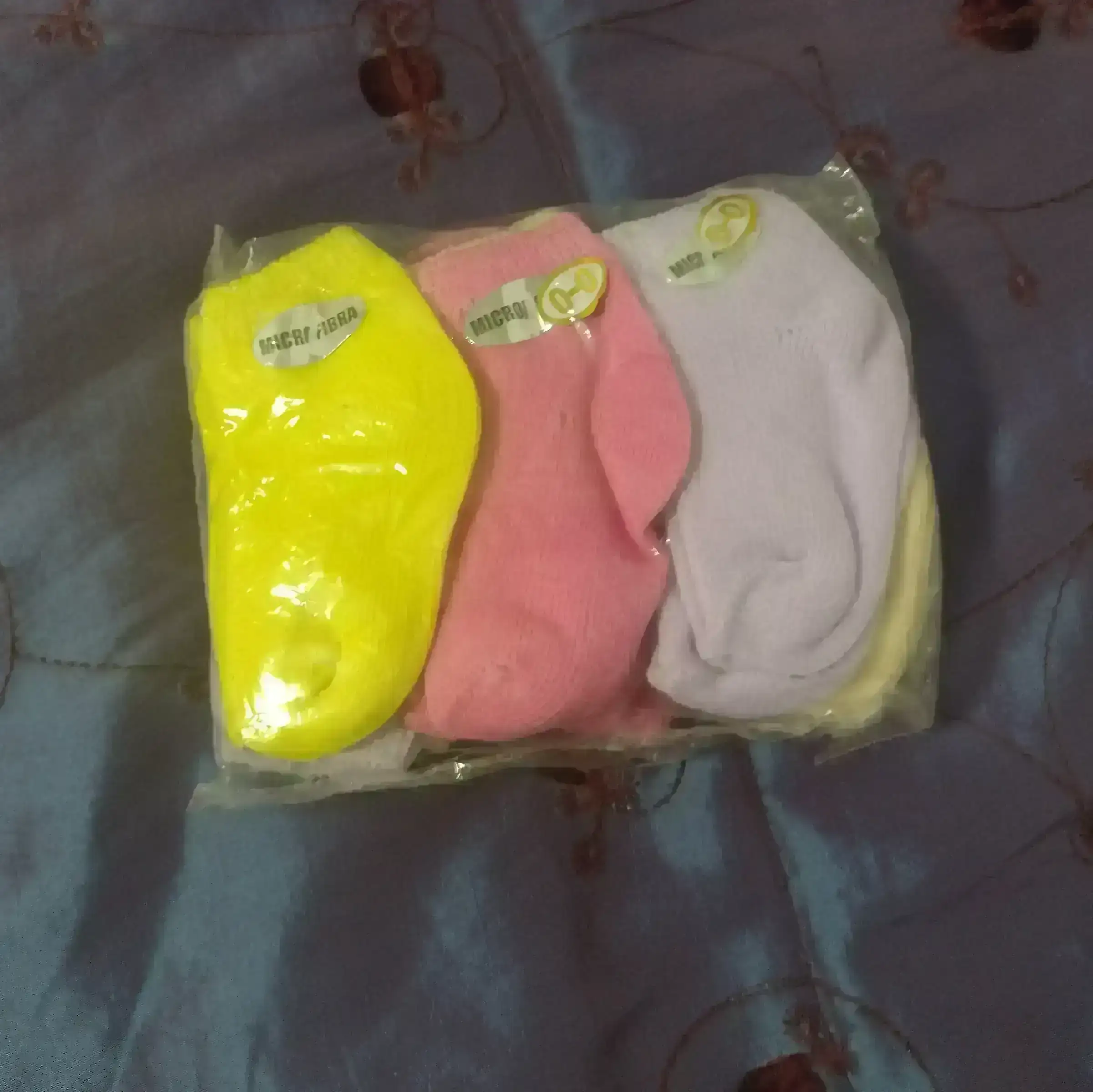 Docena de calcetas tines microfibra 0-6 y 6-18 m 3