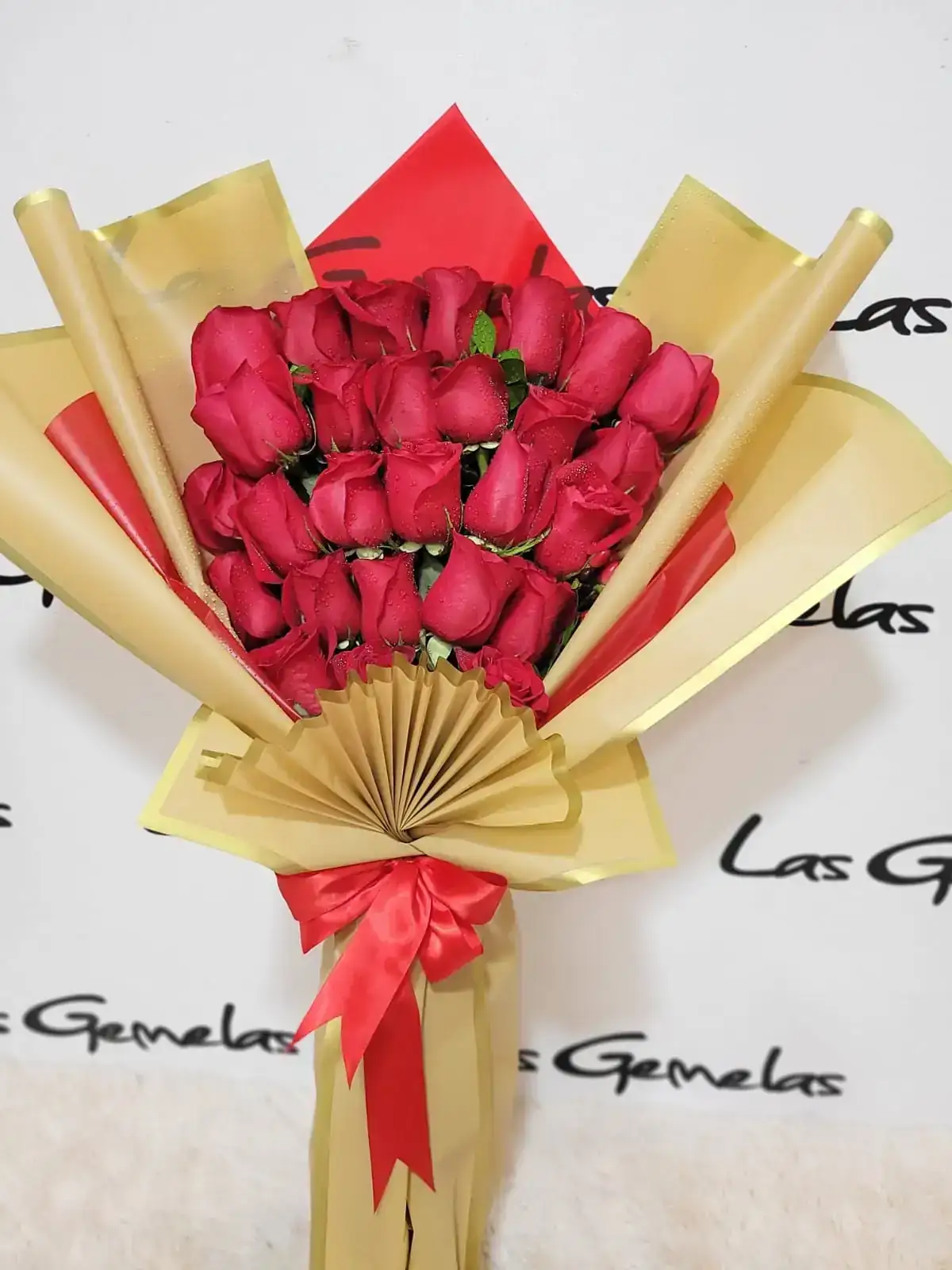 Abanico de rosas