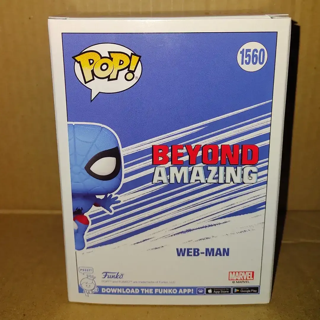Funko pop Marvel web-man #1560 Spiderman  3
