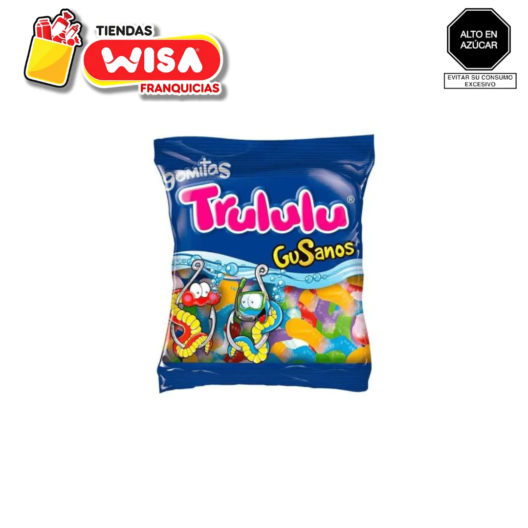Gomitas Trululu Gusanos 90 G